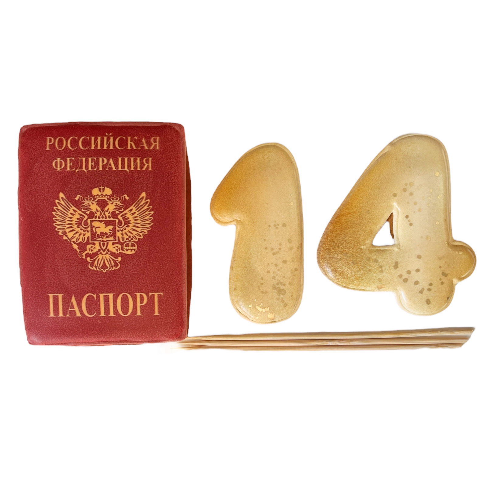 Набор пряников имбирных для торта Паспорт